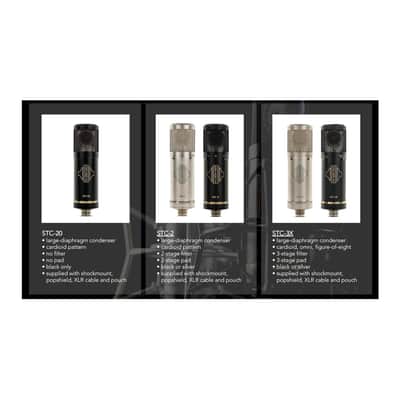 Sontronics STC-20 Pack Large-Diaphragm Condenser Microphone (Black) image 3
