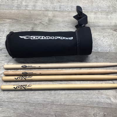 Drumfire Drum Stick Holder w/ 2 Sets of New Drum Sticks image 1