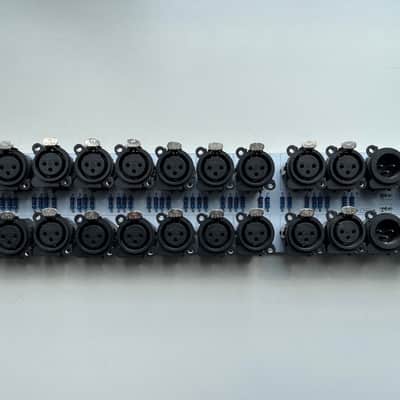 PCB to build summing mixer 2x10 balanced inputs, DIY project image 11