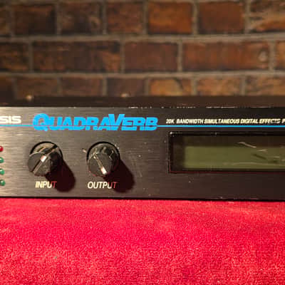 Alesis Quadraverb Plus Reverb Unit w/ Power Supply image 3