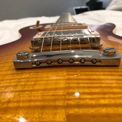 Gibson R9 Les Paul 2009  persimmon Burst ( 1 of 25 in this burst ) 50th anniversary  8.2 image 21