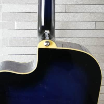 Ibanez PF15ECE Performance - Trans Blue Sunburst image 8