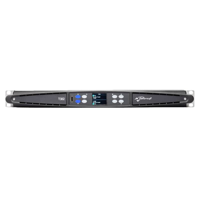 Powersoft T302 2-Channel Power Amplifier - Mint, Open Box - Used - Like New image 1
