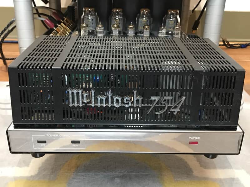 McIntosh MC754 100-Watt Stereo Solid State Power Amplifier image 1