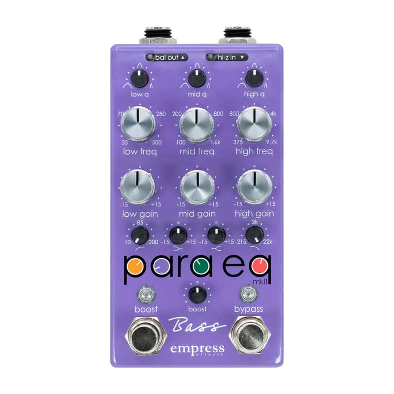 Empress Effects Bass ParaEq MKII Pedal image 1