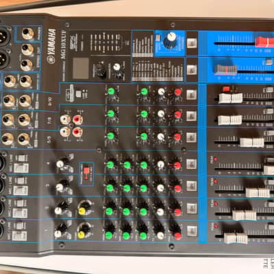 Yamaha MG10XUF 10-Channel Analog Mixer 2016 - Present Black image 3