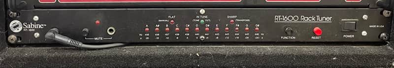 Sabine RT1600 Rackmount Tuner (L20) image 1