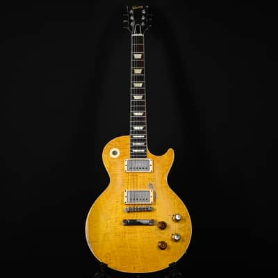 Gibson Kirk Hammett "Greeny" Collector's Edition Brazilian 1959 Les Paul Standard Reissue Sunburst Murphy Lab Limited to 50 Worldwide image 4