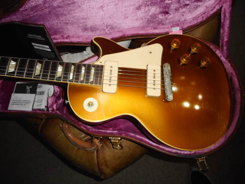Gibson Custom Shop Historic Select 1954 Les Paul Reissue ( Aged Goldtop and Dark Back by Protocasters Josh Grove) image 1