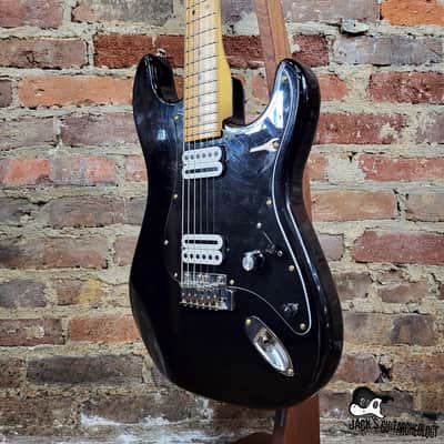 Peavey Predator "Yautja" Partscaster w/ Dragonfire Pickups & Locking Tuners (1980s, Black) image 10