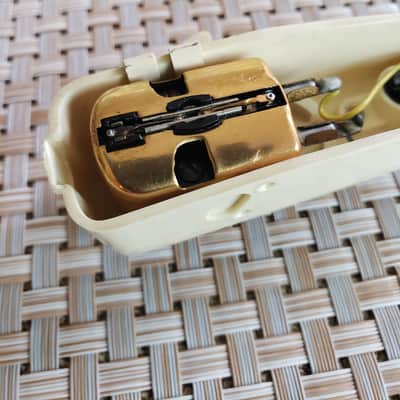 Rare Thorens Headshell w/GE g136 rpx "Golden Treasure" Mono Cartridge, 1950's, Superb, $229 shipped! image 2
