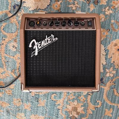Fender Acoustasonic 15 2-Channel 15-Watt 1x6" Acoustic Guitar Amp 2013 - Present - Brown image 8