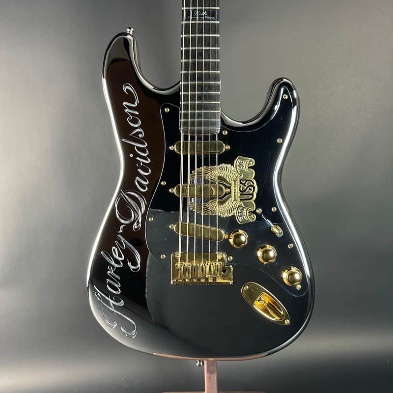 Used 1993 Fender Custom Shop Harley Davidson Stratocaster w/case TSU23081 image 1