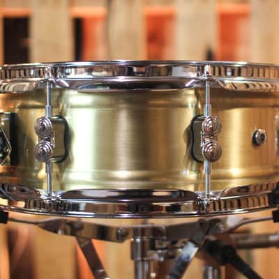 PDP 5x14 Concept Dual-beaded Brushed Brass Snare Drum - PDSN0514NBBC image 2