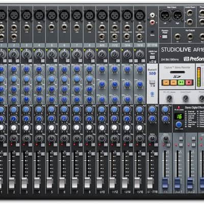 PreSonus StudioLive AR16c 16 Channel Hybrid Digital Analog USB Mixer image 1
