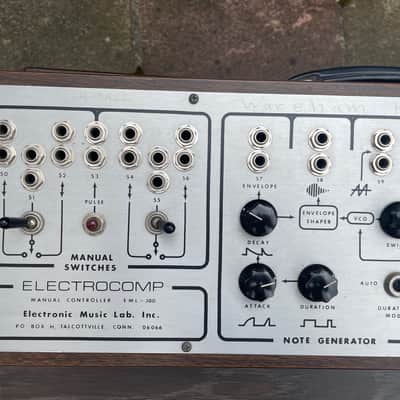 Electronic Music Laboratories ElectroComp EML-400/401 + EML 300 Controller  - Silver image 8