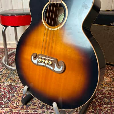 Epiphone El Capitan J-200 Bass 2023 - Aged Vintage Sunburst image 9