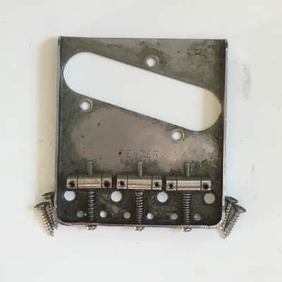 1980s Genuine Fender Japan Vintage Reissue Pat. Pend. MIJ Ashtray Tele Bridge image 2