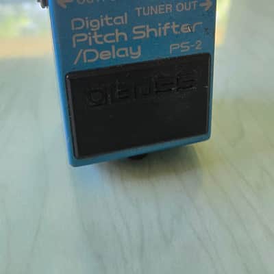 Boss PS-2 Digital Pitch Shifter/Delay (Blue Label) 1987 - 1992 - Blue image 1
