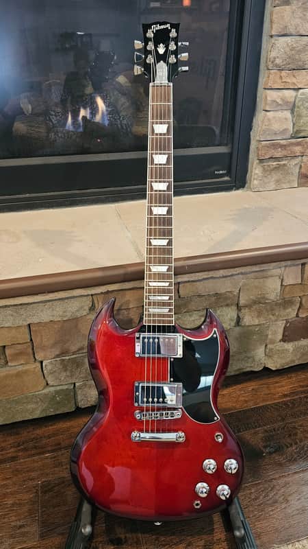 Gibson SG Standard HP 2017 w/ G-Force (RARE) - Cherry Burst image 1