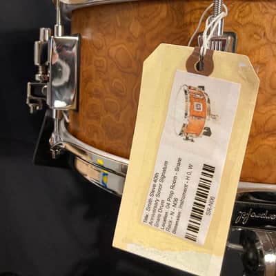 Sonor 5x14" SSD 10 1405 SDW 2, Steve Smith Signature, 40th Anniversary Snare Drum, with Case. #1 of 77!! image 7
