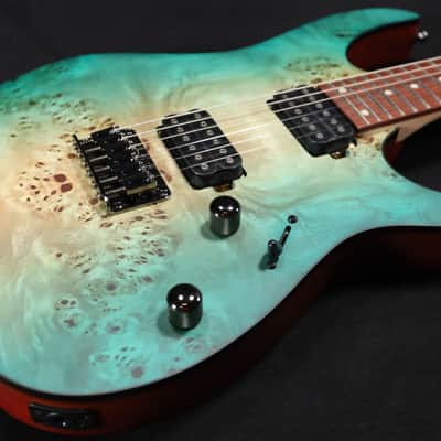 Ibanez RG421PBCHF RG Standard 6str Electric Guitar - Caribbean Shoreline Flat 0666 image 1
