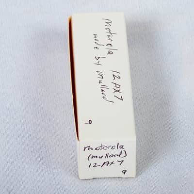 Motorola 12AX7 / ECC83 – Mullard Made – Great Britain – Vintage Preamp Tube – Tests Strong image 7