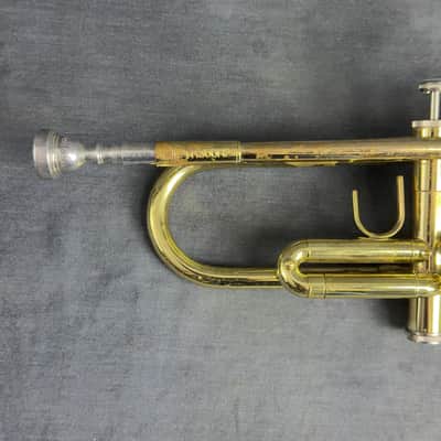 1980s-1990s Bach TR300H2 Bb Trumpet with original Hard Case image 5