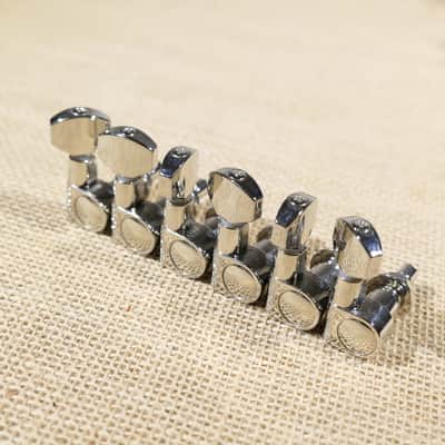 6 Grover Locking Tuners Chrome 2025 PAC611VFM Pacifica Same Day Shipping #DR18 image 1