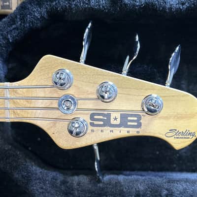 Sterling by Musicman S.UB. 4 2015 - Black / Maple Neck image 5