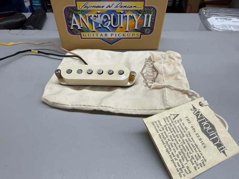 Seymour Duncan Antiquity II Surfer Strat Neck Pickup With Box - Vintage Cream image 1