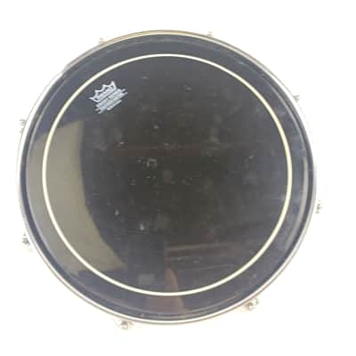 Ludwig 4x10x12"Chrome Over Wood Power Cut Blue/Olive Marching Trio Tom Drum COW image 5