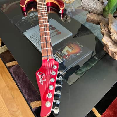 Suhr Custom Modern Carved Top Candy Apple Red image 14
