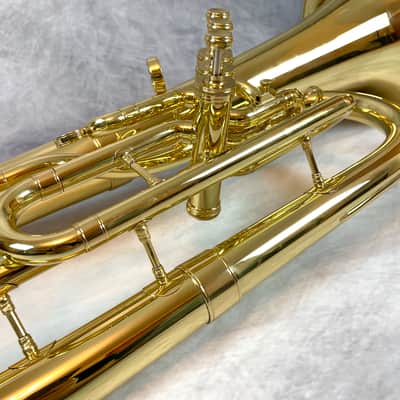 Near Mint King 627 Baritone Horn 3 Valve With Case & Mouthpiece (See Demo) image 7