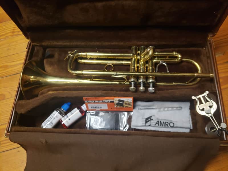 Vintage Bach Stradivarius LT18037 37* Lightweight Trumpet--Cleaned & Serviced! image 1