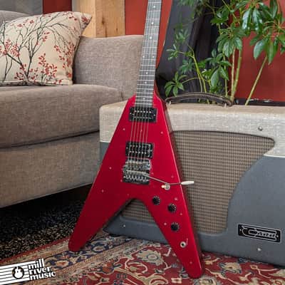 Gibson Flying V, Candy Apple Red, Kahler 1985 - Used image 2