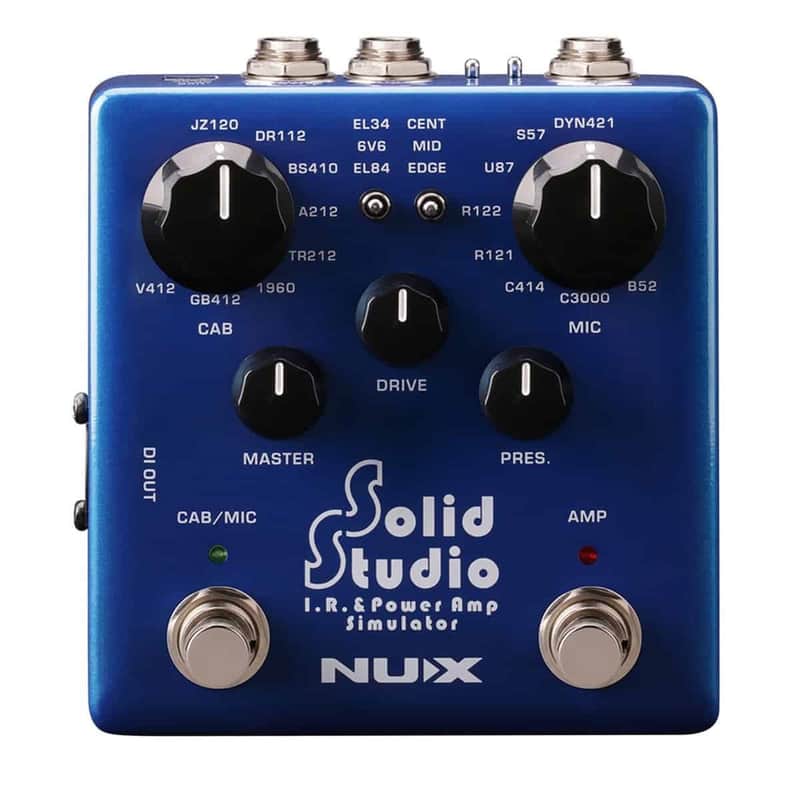 NUX Solid Studio IR Loader and Power Amp Simulator Pedal image 1