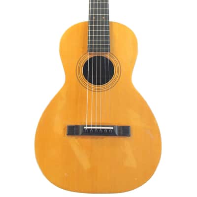Washburn parlor size ~1900 - cool player with a big sound - similar to a Martin parlor guitar + video! image 1
