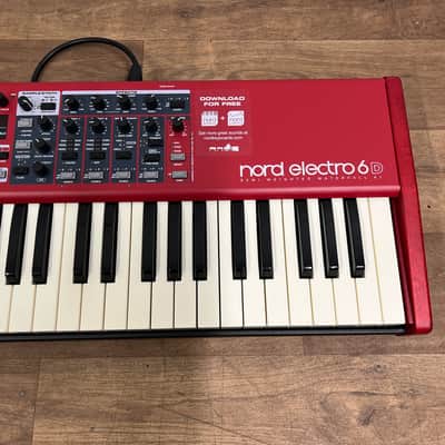 Nord Electro 6D SW61 Stage Keyboard; Serial No: EO13437 | Second Hand image 4