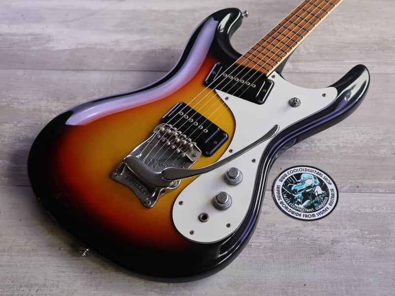 2000's Mosrite "1963" Reissue Ventures Model w/Moseley Tremolo (Sunburst) image 1