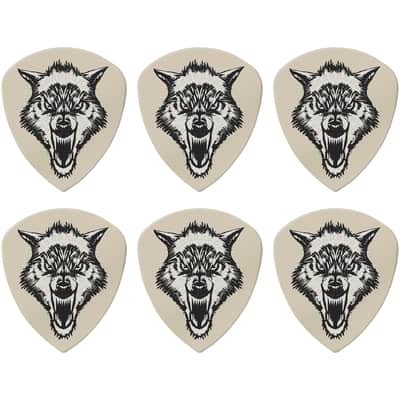 PH122P073 White Fang 0,73 mm Player's Pack de 6 Dunlop image 1