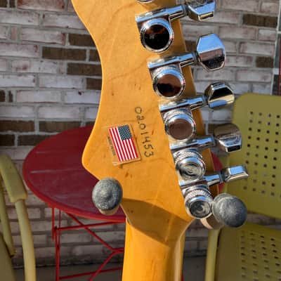 2020 Harmony USA Silhouette Limited Edition Flame Maple Top - Transparent Brown + New GATOR Transit GT bag image 13