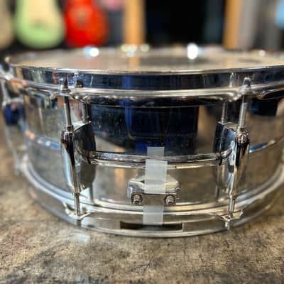 Pearl Mirror Chrome Steel Snare 5 1/2" x 14" image 5