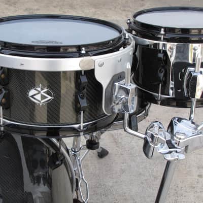 ROCKET SHELLS USA Carbon Fiber Drum Set 10" 12" 16" 18" Toms 24" Bass 14" Snare image 5