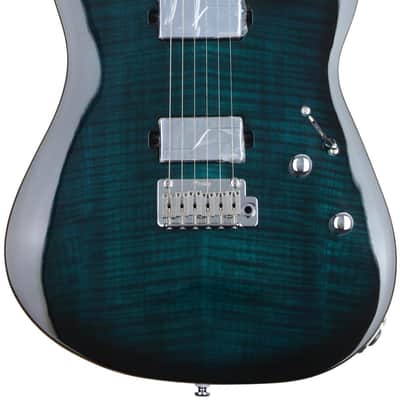 Sterling By Music Man Sabre Electric Guitar - Deep Blue Burst image 1