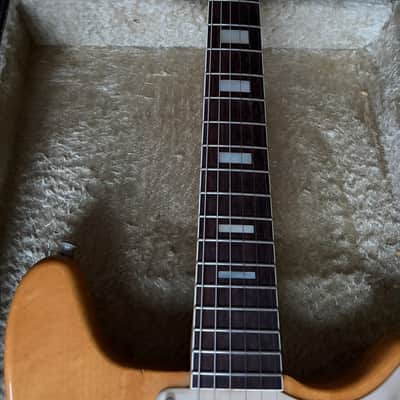 1970s Epiphone Wilshire Natural Matsumoku Japan Vintage Hard Case image 8