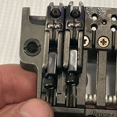 2000's Japan Ibanez Prestige RG Series Powder Cosmo LH Lefty Edge Pro Tremolo Bridge For Parts image 16