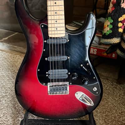 1990s Carvin Bolt HSS  - Red Burst - Carvin G&G HSC image 3