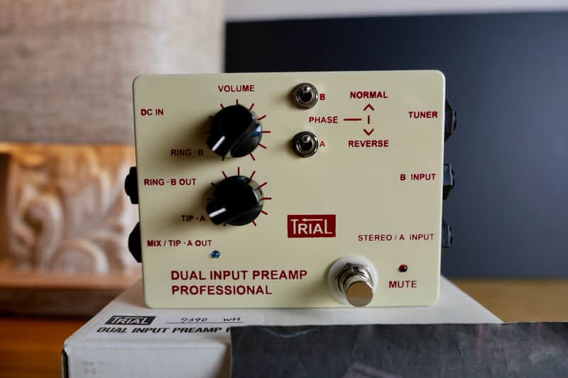 TRIAL Dual Input Preamp Professional Made In Japan (Brand New Open Box) image 1