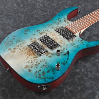 IBANEZ RG421PB-CHF E-Gitarre caribbean shoreline flat image 4